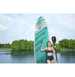 Paddle SUP gonflable - Huaka'i Tech Set Hydro-Force - L 305 cm x l 84 cm x H 12 cm