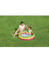 Pataugeoire ronde - 3 boudins - D 102 cm x H 25 cm - Arc-en-ciel