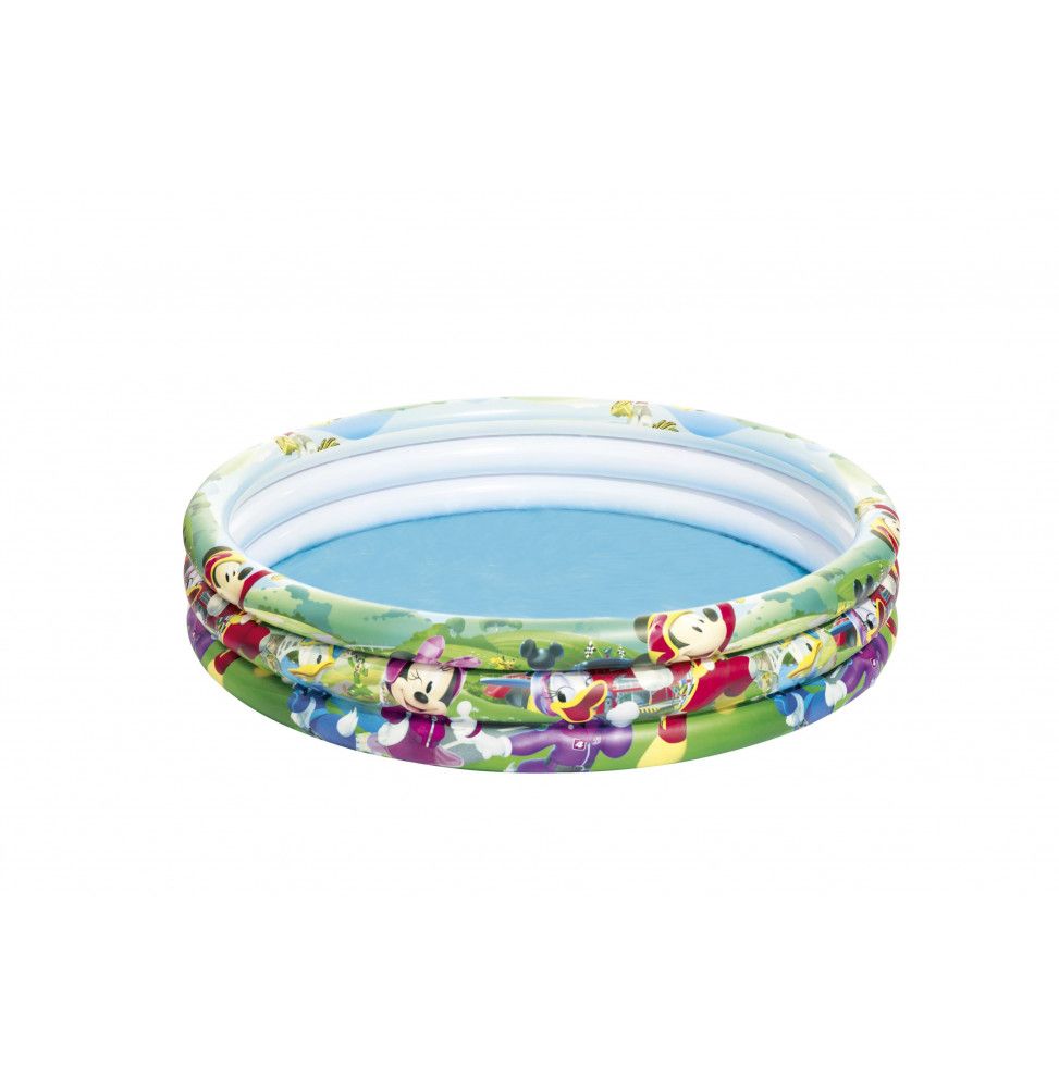 Piscine gonflable - Disney Mickey - 3 boudins - D 122 cm x H 25 cm