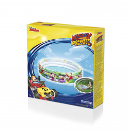 Piscine gonflable - Disney Mickey - 3 boudins - D 122 cm x H 25 cm