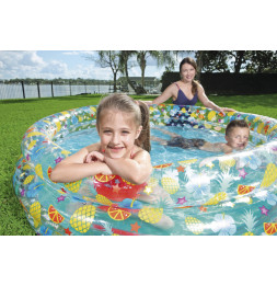 Piscine gonflable ronde - 697 L - Sea Life - D 170 cm x H 53 cm