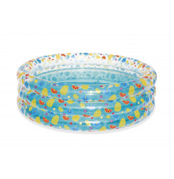 Piscine gonflable ronde - 697 L - Sea Life - D 170 cm x H 53 cm