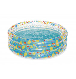 Piscine gonflable ronde - 697 L - Sea Life - D 170 cm x H 53 cm