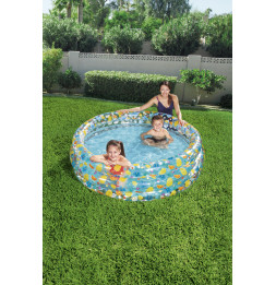 Piscine gonflable ronde - 697 L - Sea Life - D 170 cm x H 53 cm