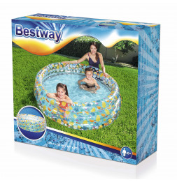 Piscine gonflable ronde - 697 L - Sea Life - D 170 cm x H 53 cm