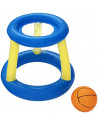 Panier de basket flottant - ballon, 3 anneaux - D 61 cm