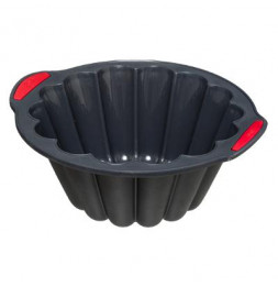 Moule charlotte - 26,5 x 9,65 x 23 cm - Silicone - Modèle aléaloire