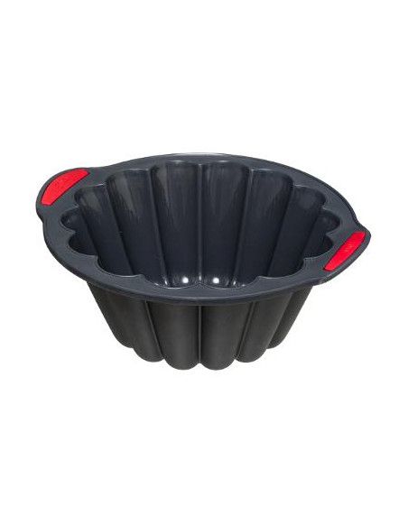 Moule charlotte - 26,5 x 9,65 x 23 cm - Silicone - Modèle aléaloire