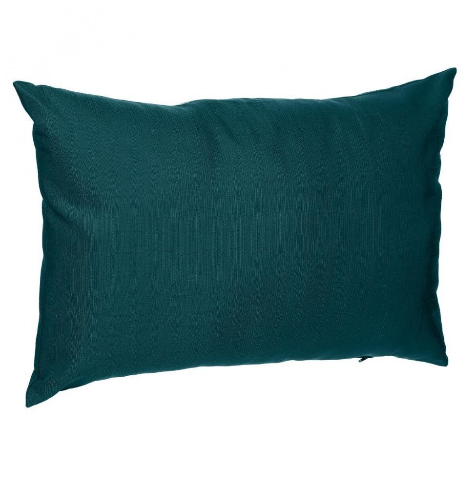 Coussin décoratif d'extérieur - Korai - 30 x 50 cm - Bleu canard