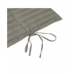 Coussin de transat enroulable - 180 x 60 cm - Taupe