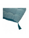 Matelas de sol imprimé - L 120 x l 60 x H 8 cm - Otto - Bleu