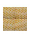 Matelas de sol imprimé - 120 x 60 x 8 cm - Otto - Jaune