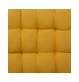 Matelas de sol imprimé - 120 x 60 x 8 cm - Otto - Jaune