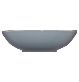 Lot de 6 assiettes creuses - Colorama - D 22 cm - Gris