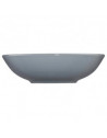 Lot de 6 assiettes creuses - Colorama - D 22 cm - Gris