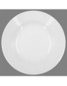 Lot de 6 assiettes creuses rondes - D 20 cm - Blanc