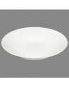 Lot de 6 assiettes creuses rondes - D 20 cm - Blanc