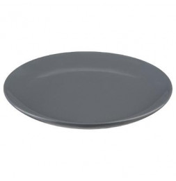 Lot de 6 assiettes à dessert - Colorama - D 21 cm - Gris