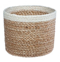 Lot de 3 paniers de rangement - Jute - Dimensions différentes