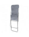 Chaise dossier inclinable - L 56 x l 98 x H 35 cm - Ardoise