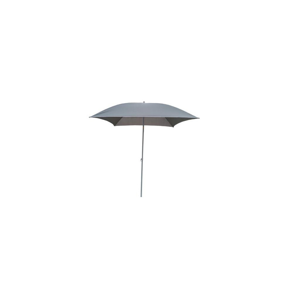 Parasol carré - 172 x  172 x H 239 cm - Gris