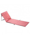 Matelas de plage - Tahaa - L 54 x P 4 x H 160 cm - Corail