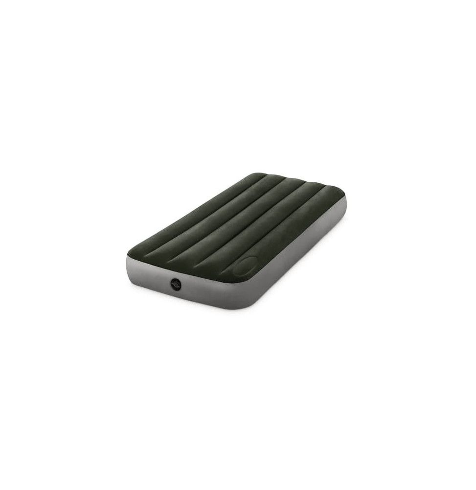 Matelas 1 place - Gonfleur à pied intégré - L 191 cm x l 76 cm x H 25 cm