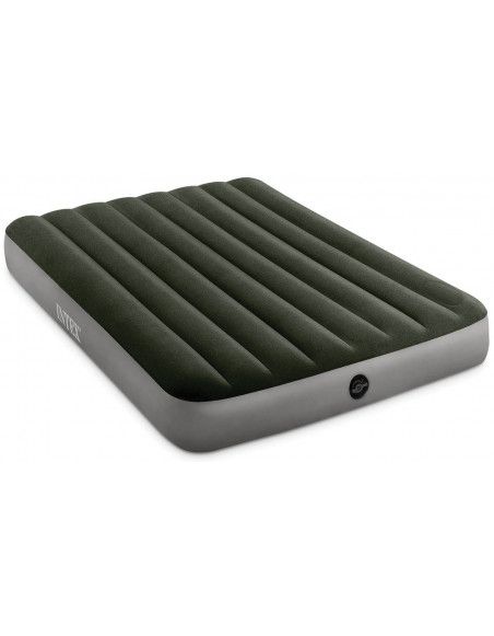 Matelas 2 places - Gonfleur à pied intégré - L 191 cm x l 137 cm x H 25 cm