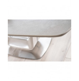 Table pliante - Armani - L 90 x l 220 x H 76 cm - Gris