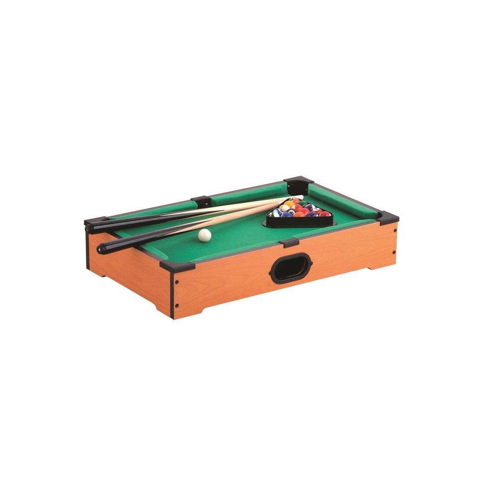 Billard de table - Mini jeu en bois - Jeu de groupe 