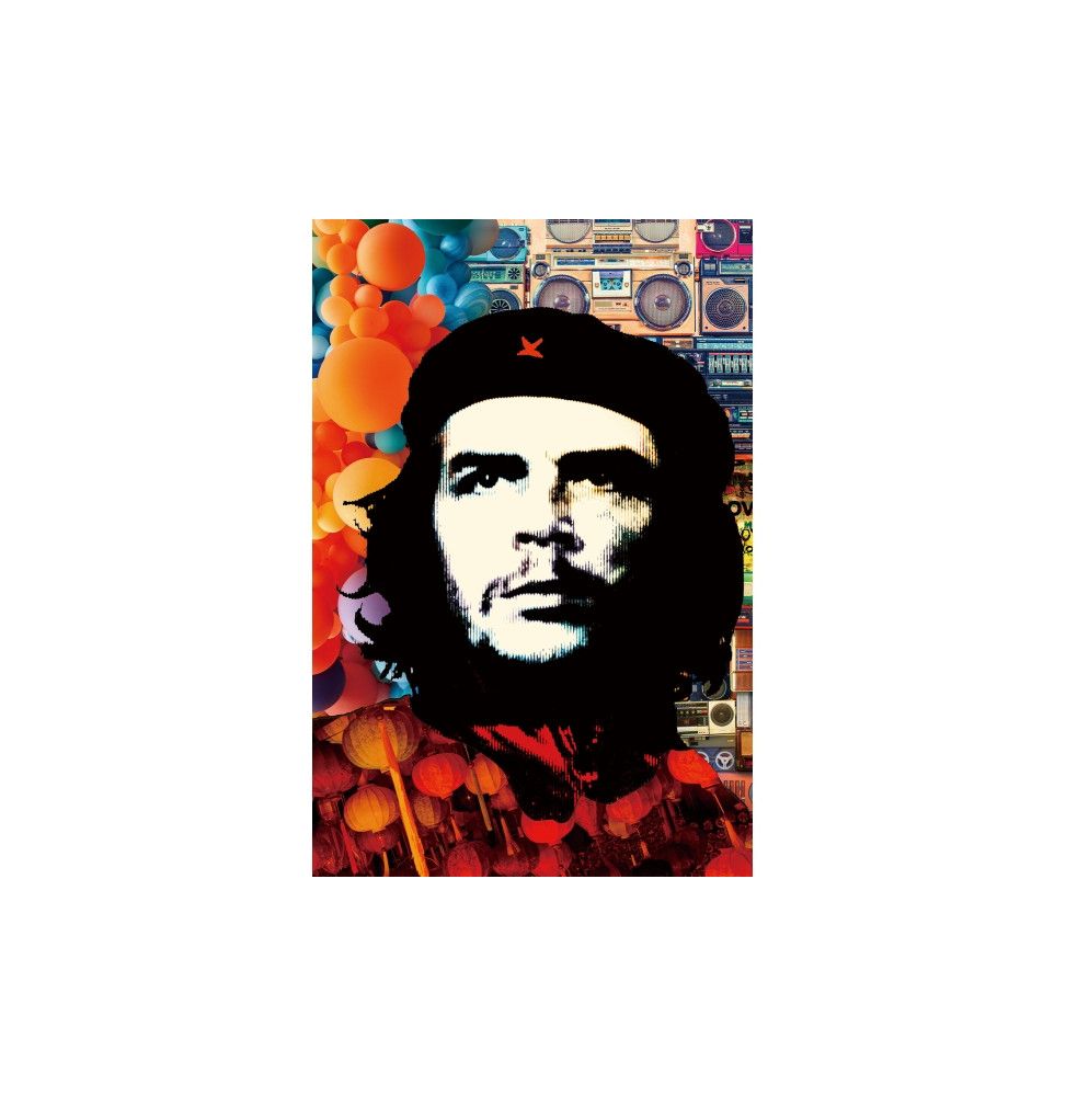 Tableau Che Guevara - L 80 x l 120 cm x H 0,4 cm