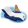 Chaise longue gonflable de piscine - Transat flottant - Intex
