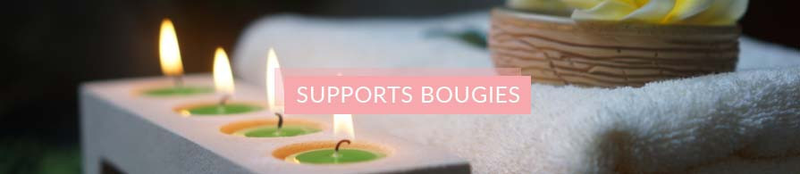 Supports bougies