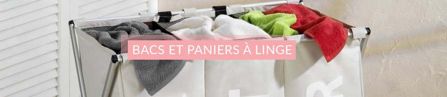 Bacs et paniers à linge