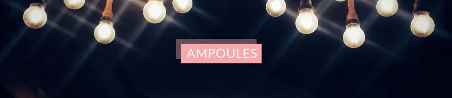 Ampoule ambrée | AC-Déco