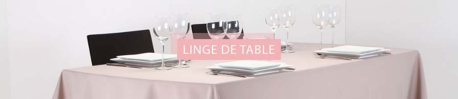 Linge de table