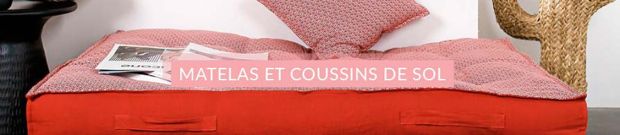 Matelas et coussins de sol