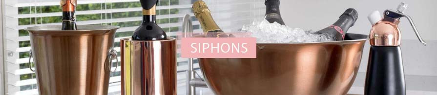 Siphons et cartouches - Ustensile de pâtisserie incontournable pour réaliser la chantilly au siphon