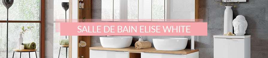 Salle de bain CAPRI OAK WHITE