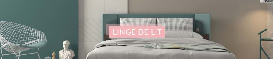 Linge de lit - Draps housses, couettes micro-fibres, oreillers, protèges matelas, parures de lit, décoration de chambre