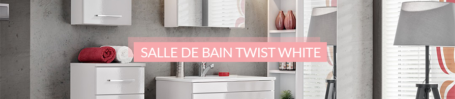 Salle de bain TWIST WHITE