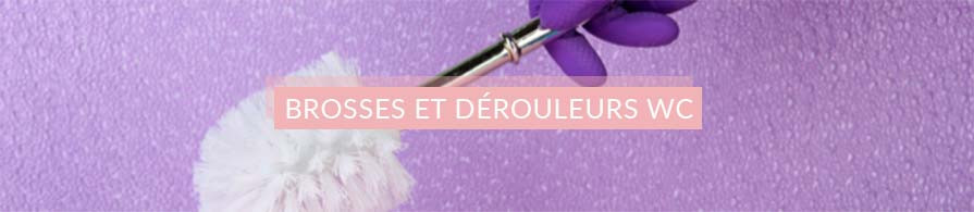 Brosses et dérouleurs WC